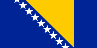 Bosnia and Herzegovina country flag Flag of Bosnia and Herzegovina