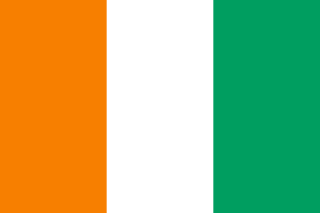 Côte d'Ivoire country flag Flag of Côte d'Ivoire
