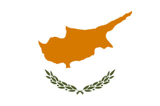 Cyprus country flag Flag of Cyprus