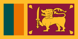 Sri Lanka country flag Flag of Sri Lanka